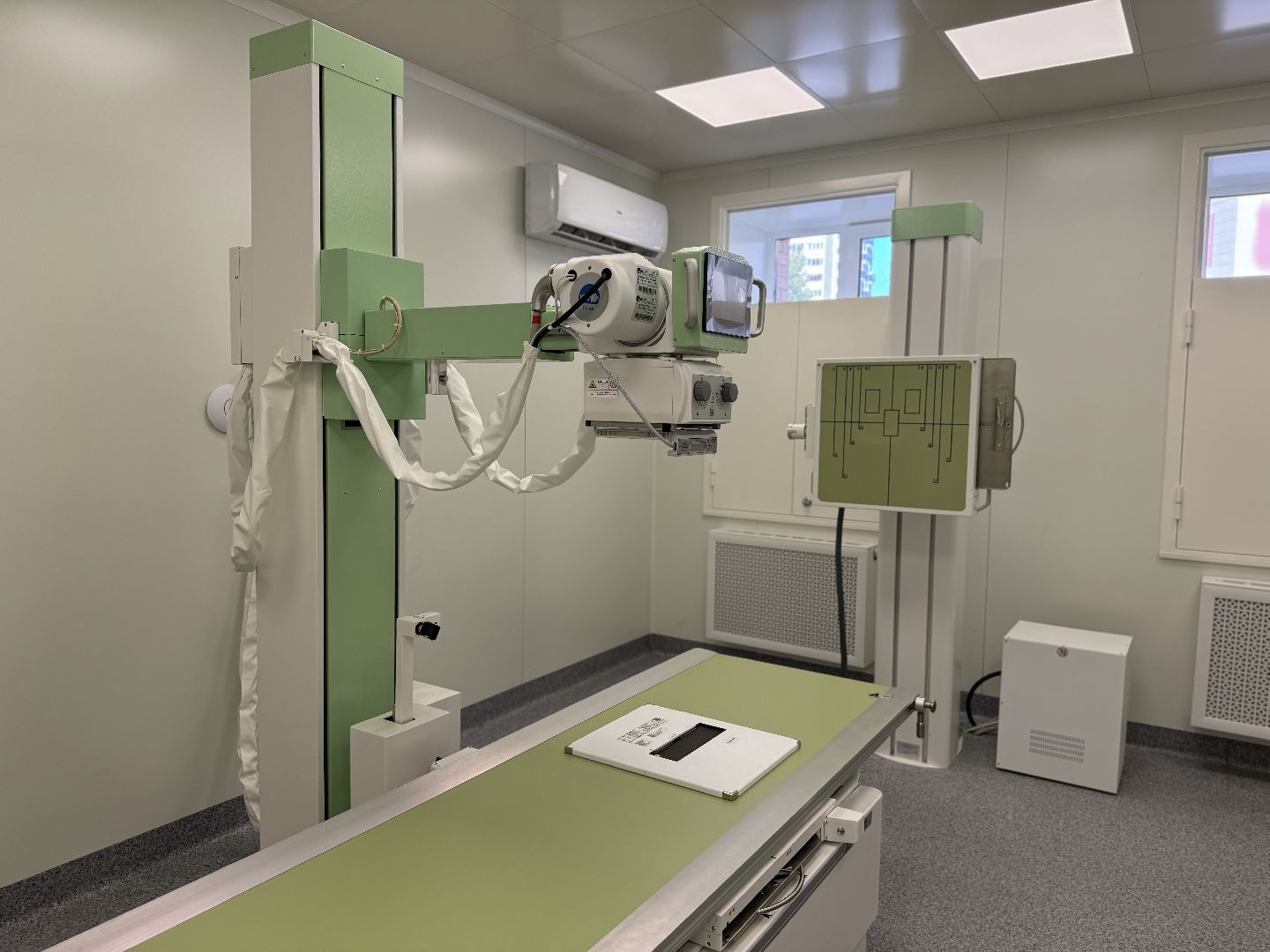 новый рентген аппарат, поликлиника , ленинский городской округ, видновская клиническая больница,жк бутово парк ,