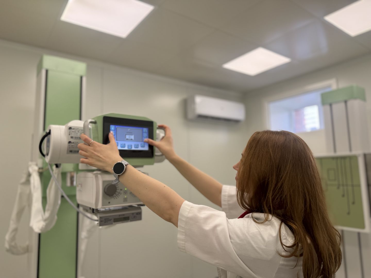 новый рентген аппарат, поликлиника , ленинский городской округ, видновская клиническая больница,жк бутово парк ,