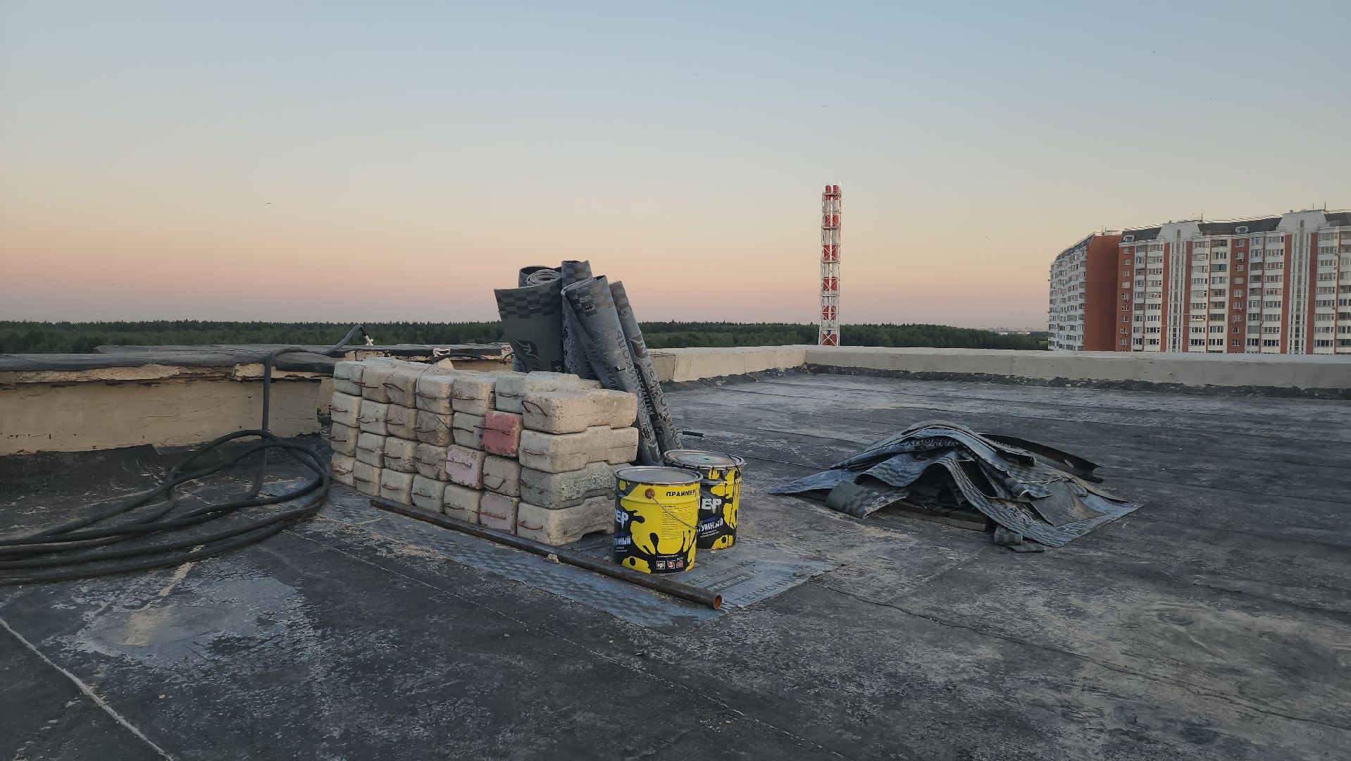 капитальный  ремонт, Ремонт крыши, Лобня ,