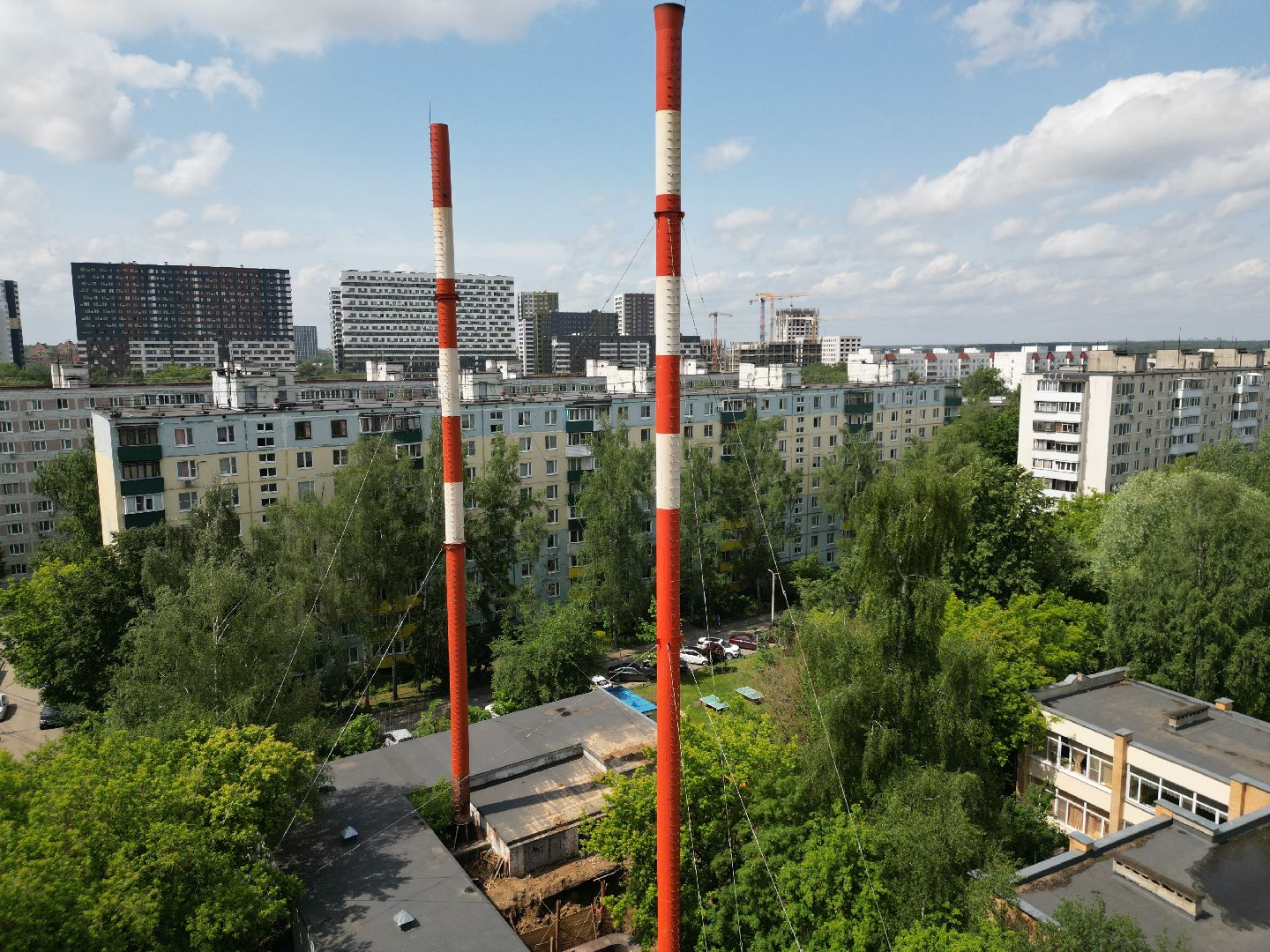 видео, видео с коптера, котельная на заводской, ремонт котельной в долгопрудном,