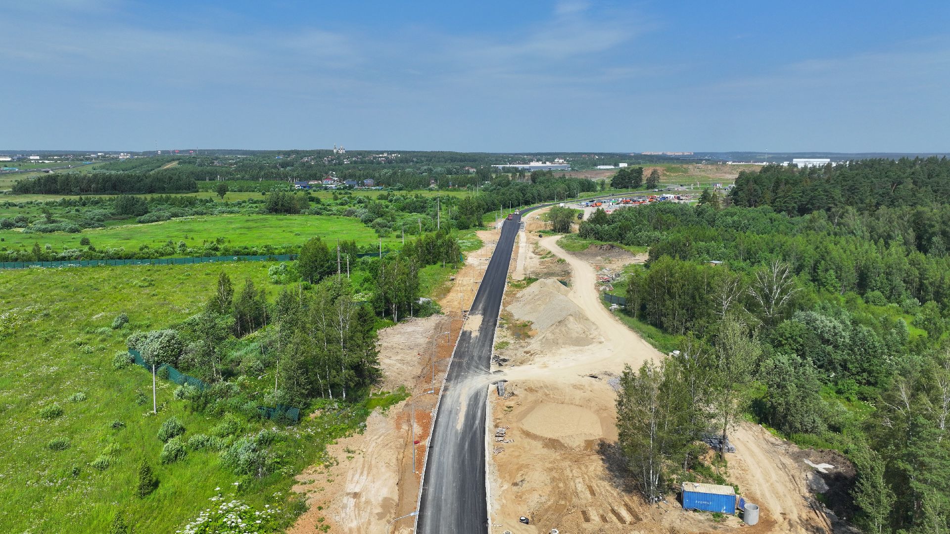 видео с коптера, дороги подмосковья, дороги истра, павловская слобода,
