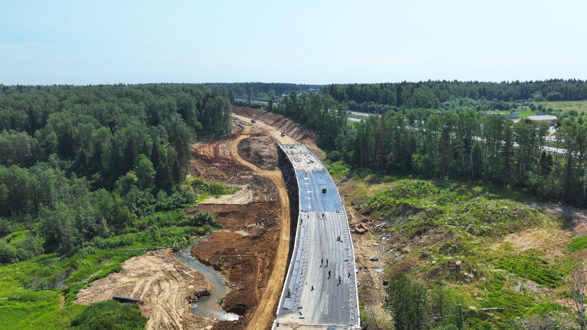 видео с коптера, дороги подмосковья, дороги истра, павловская слобода,