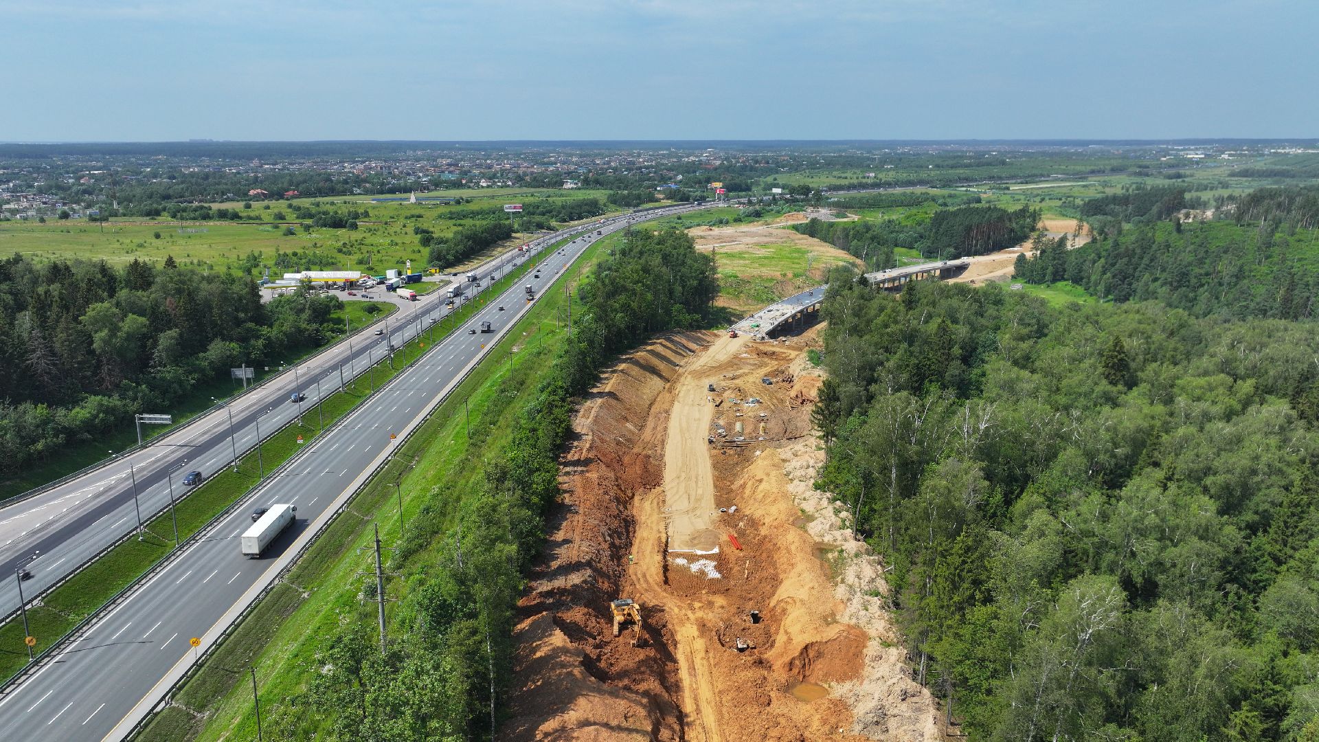 видео с коптера, дороги подмосковья, дороги истра, павловская слобода,