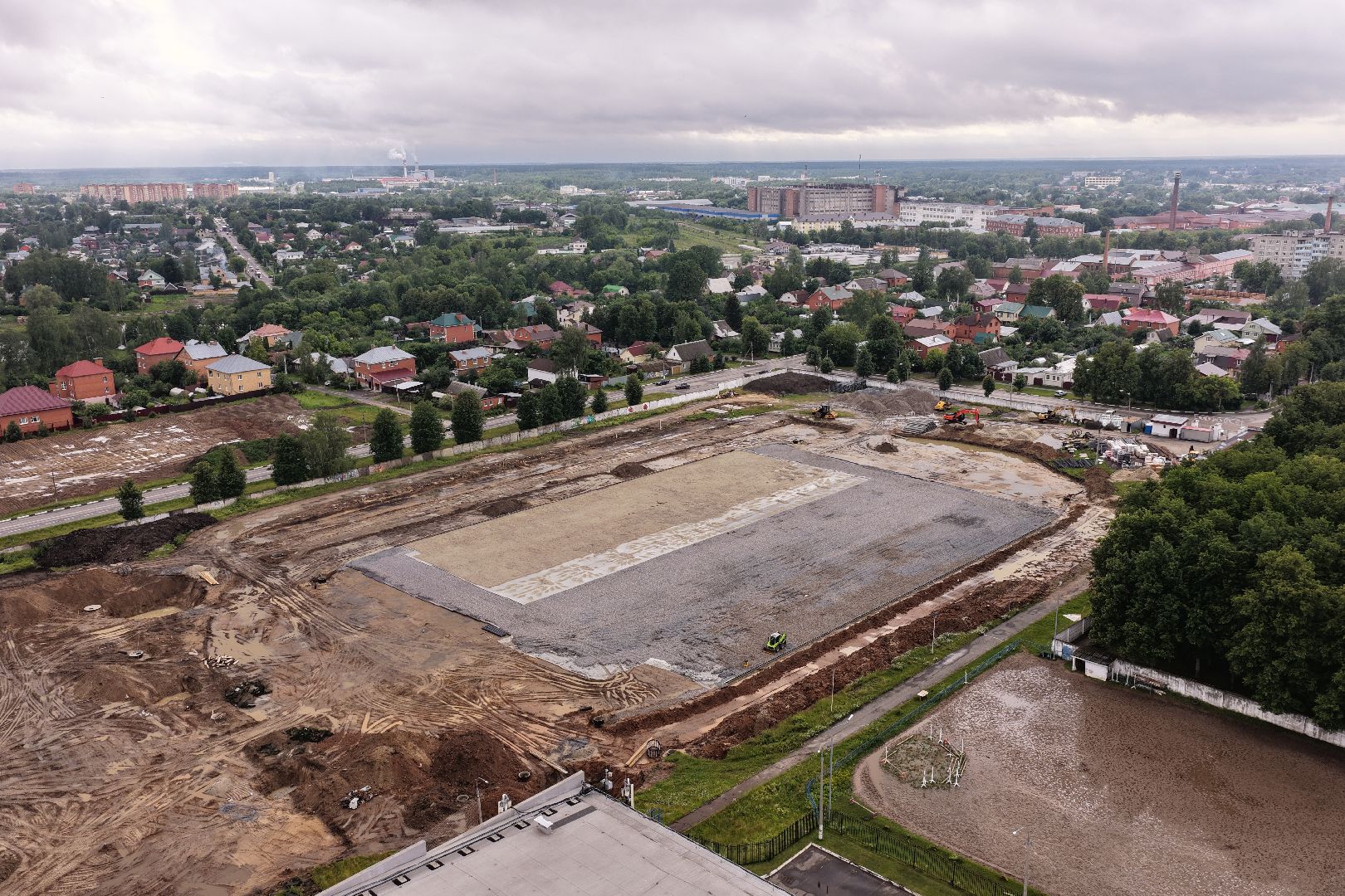 видео с коптера, стадион мещера, стадион егорьевск, спорт в егорьевске,