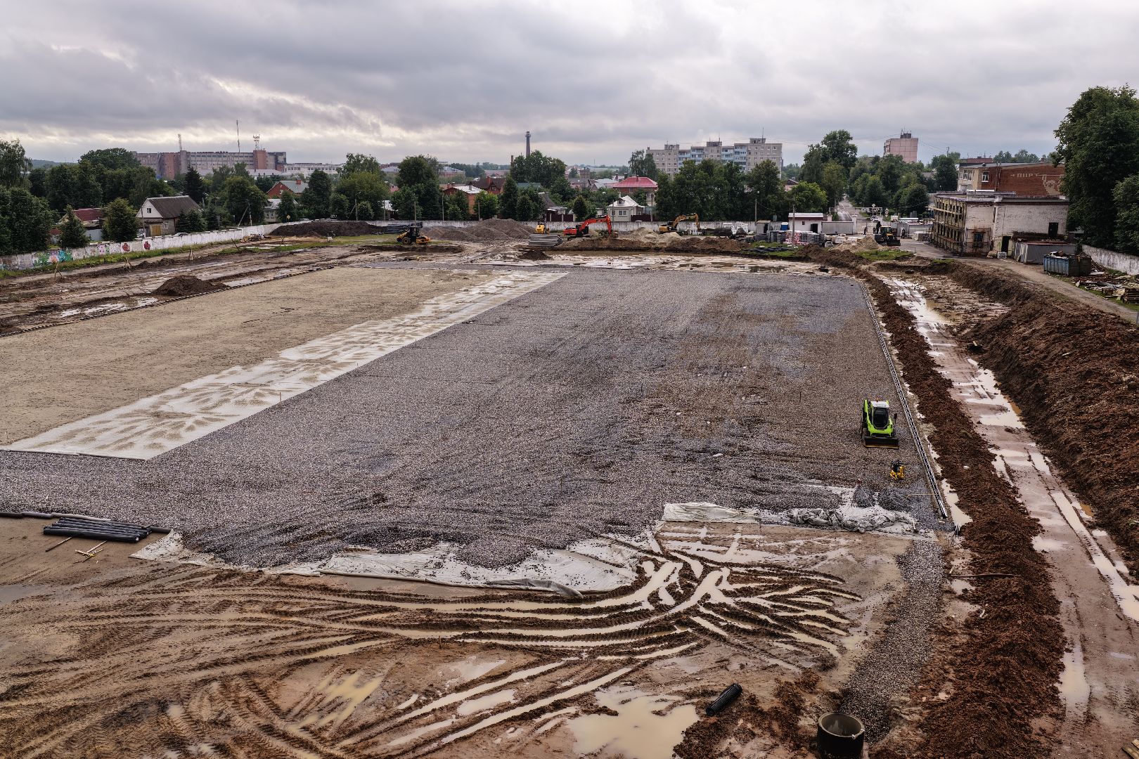видео с коптера, стадион мещера, стадион егорьевск, спорт в егорьевске,