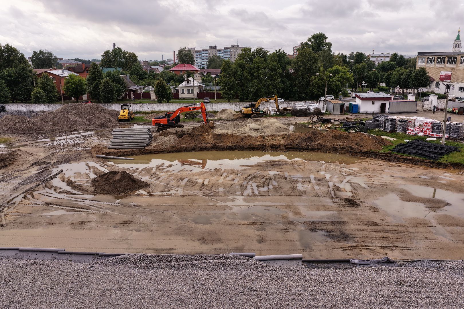 видео с коптера, стадион мещера, стадион егорьевск, спорт в егорьевске,