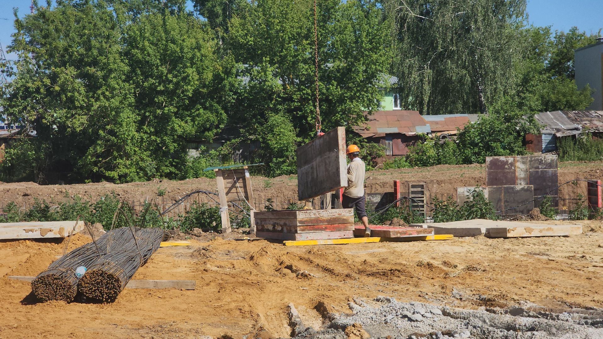 Зарайск, Строительство, Строительство нового дома,