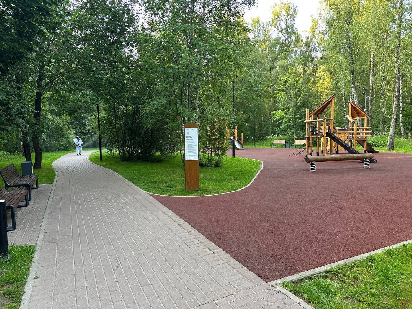 обработка от клещей, парки, домодедово,