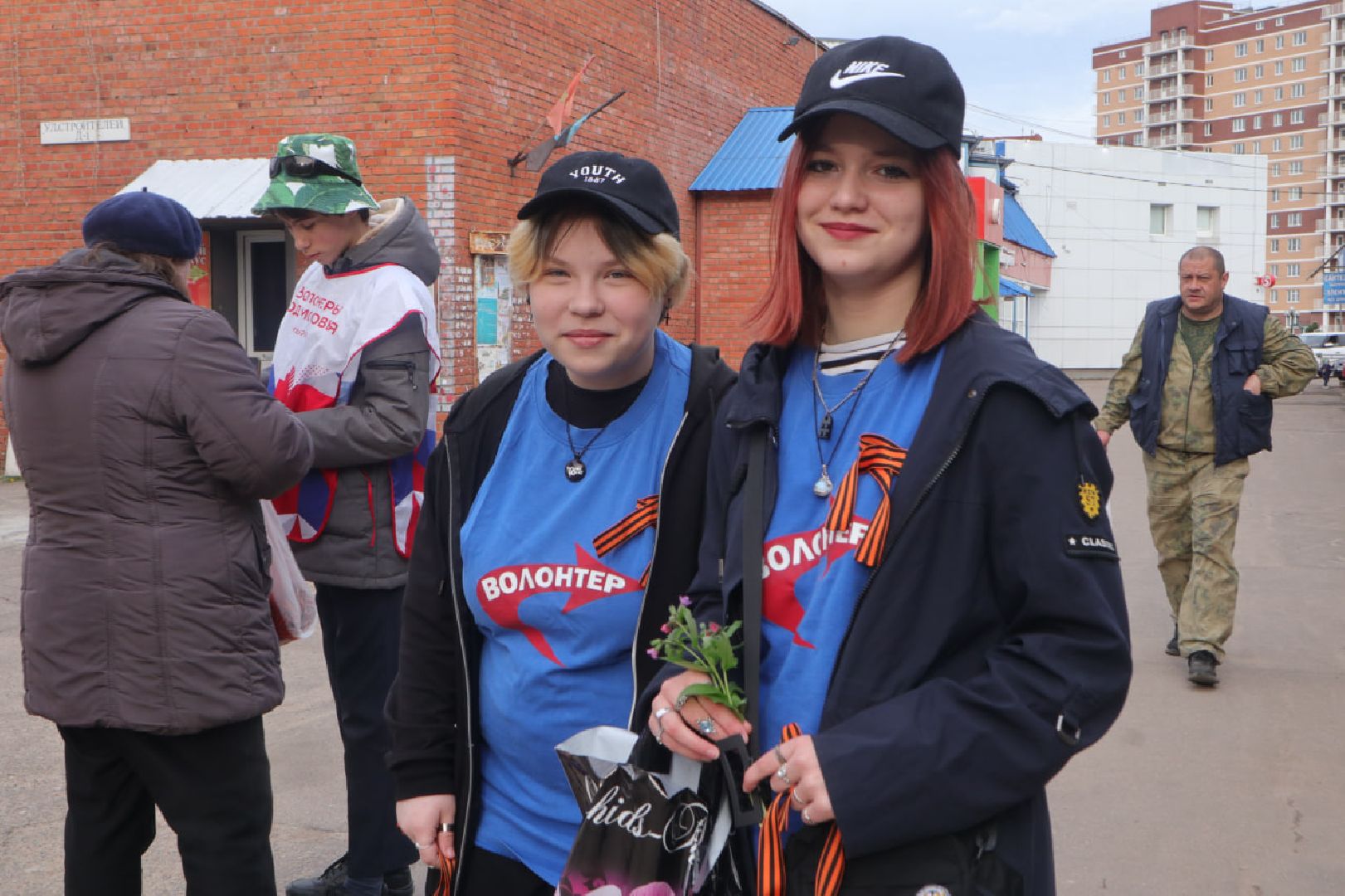 Пущино, волонтеры, День Победы