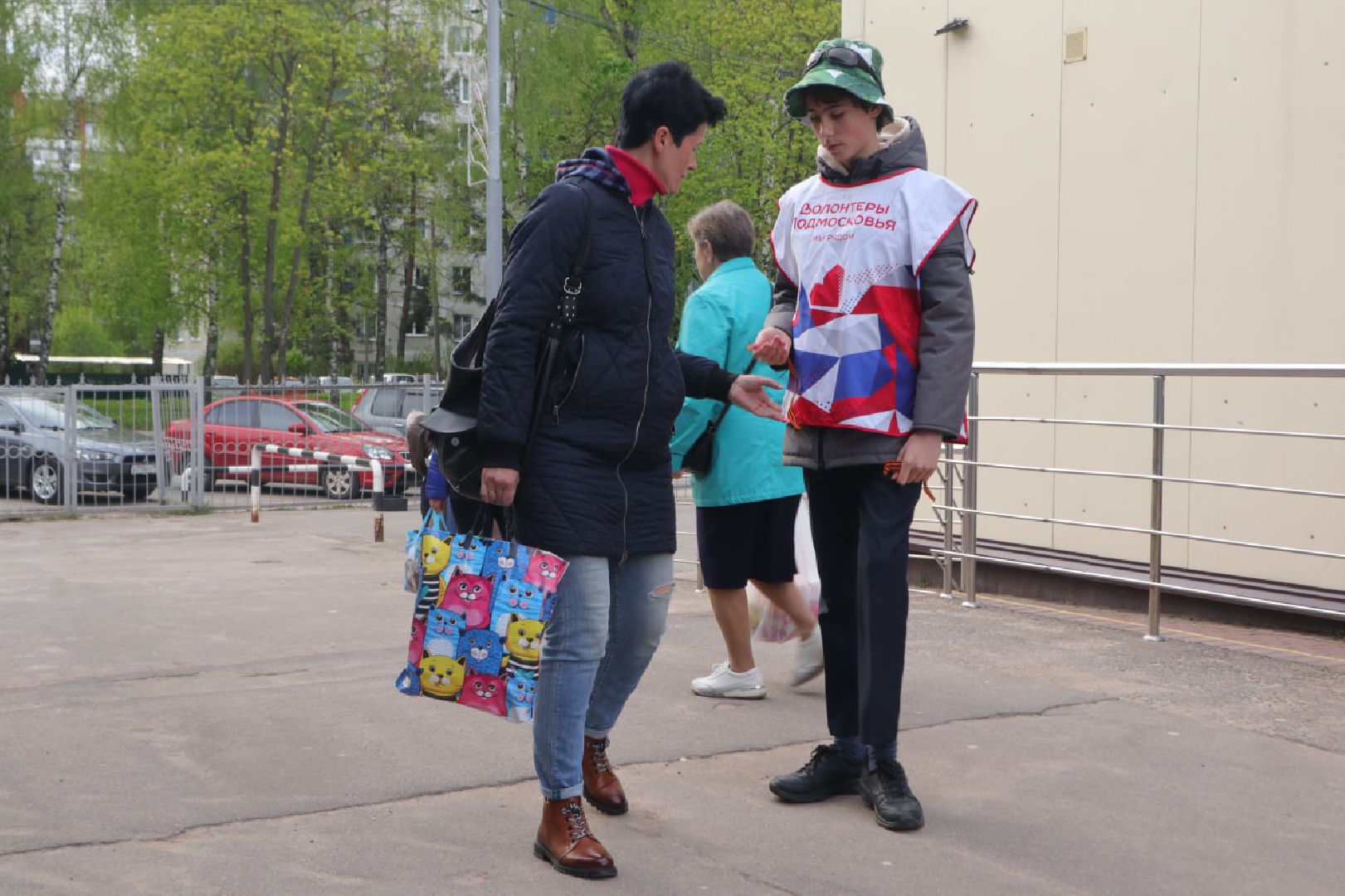 Пущино, волонтеры, День Победы