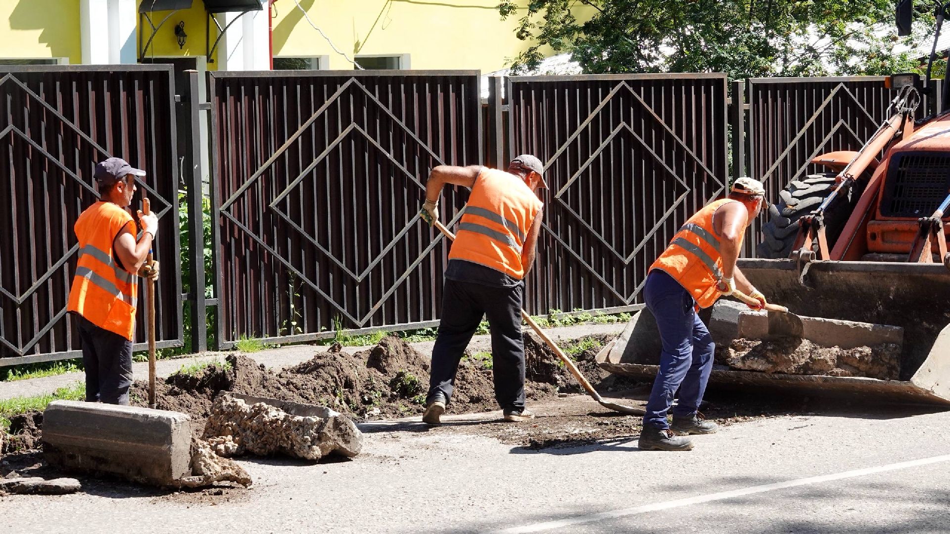 благоустройство, дороги, сергиево-посадский городской округ , сергиев посад , тротуар,