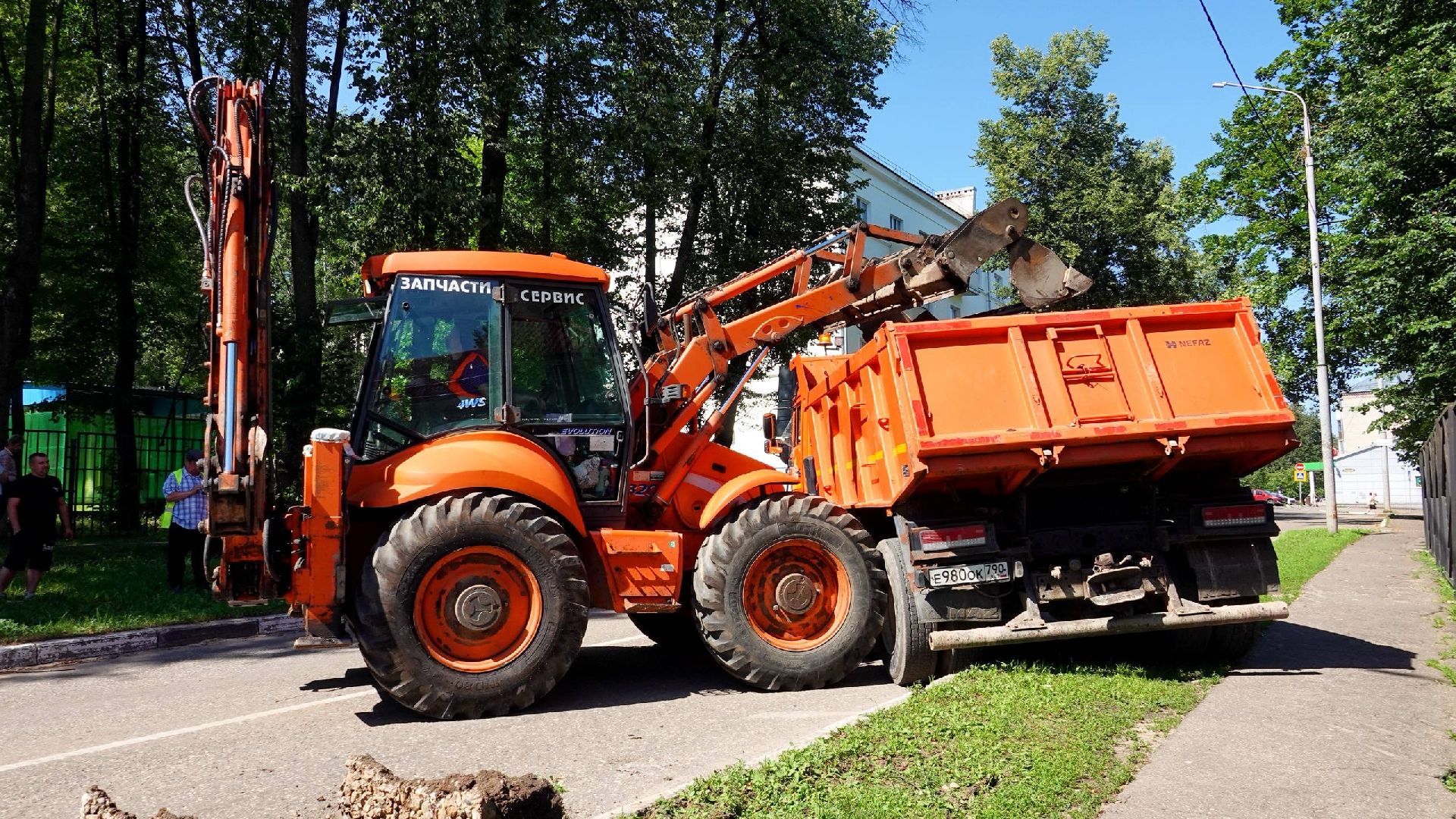 благоустройство, дороги, сергиево-посадский городской округ , сергиев посад , тротуар,