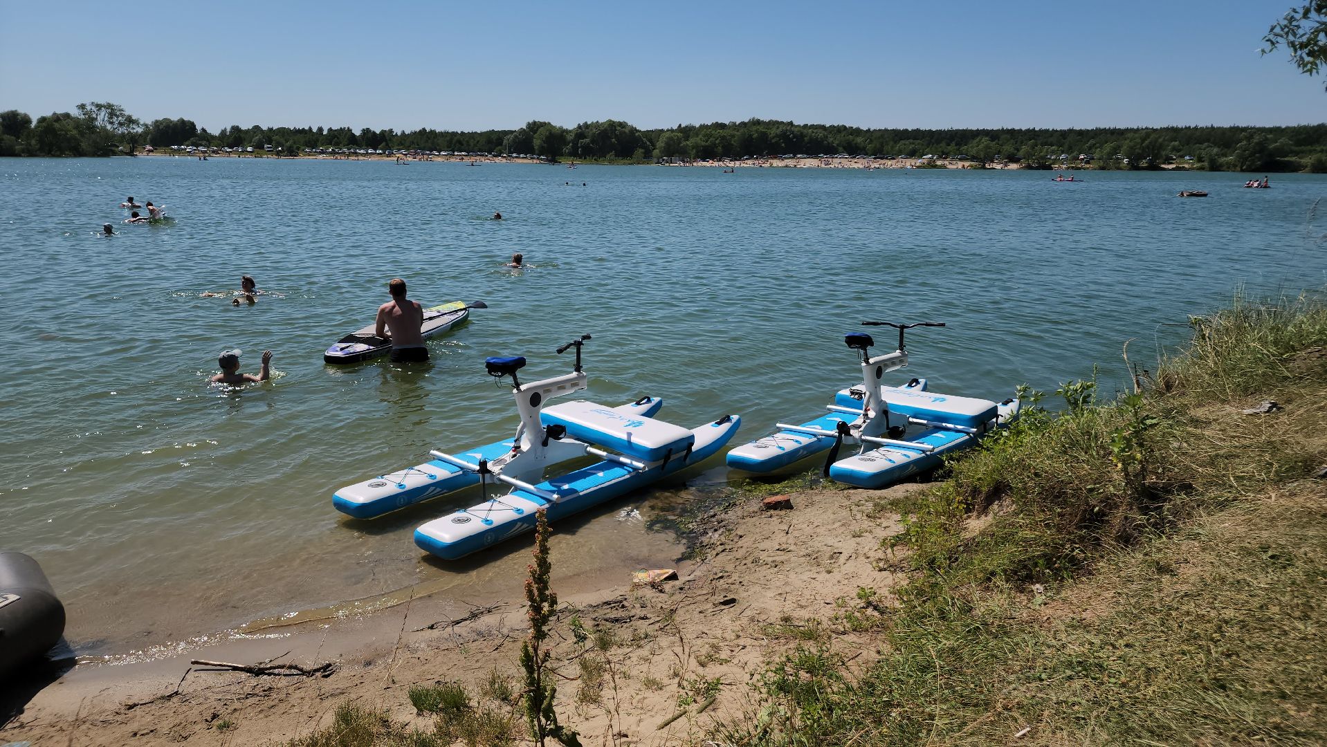 ступино, лето в подмосковье, пляжи,