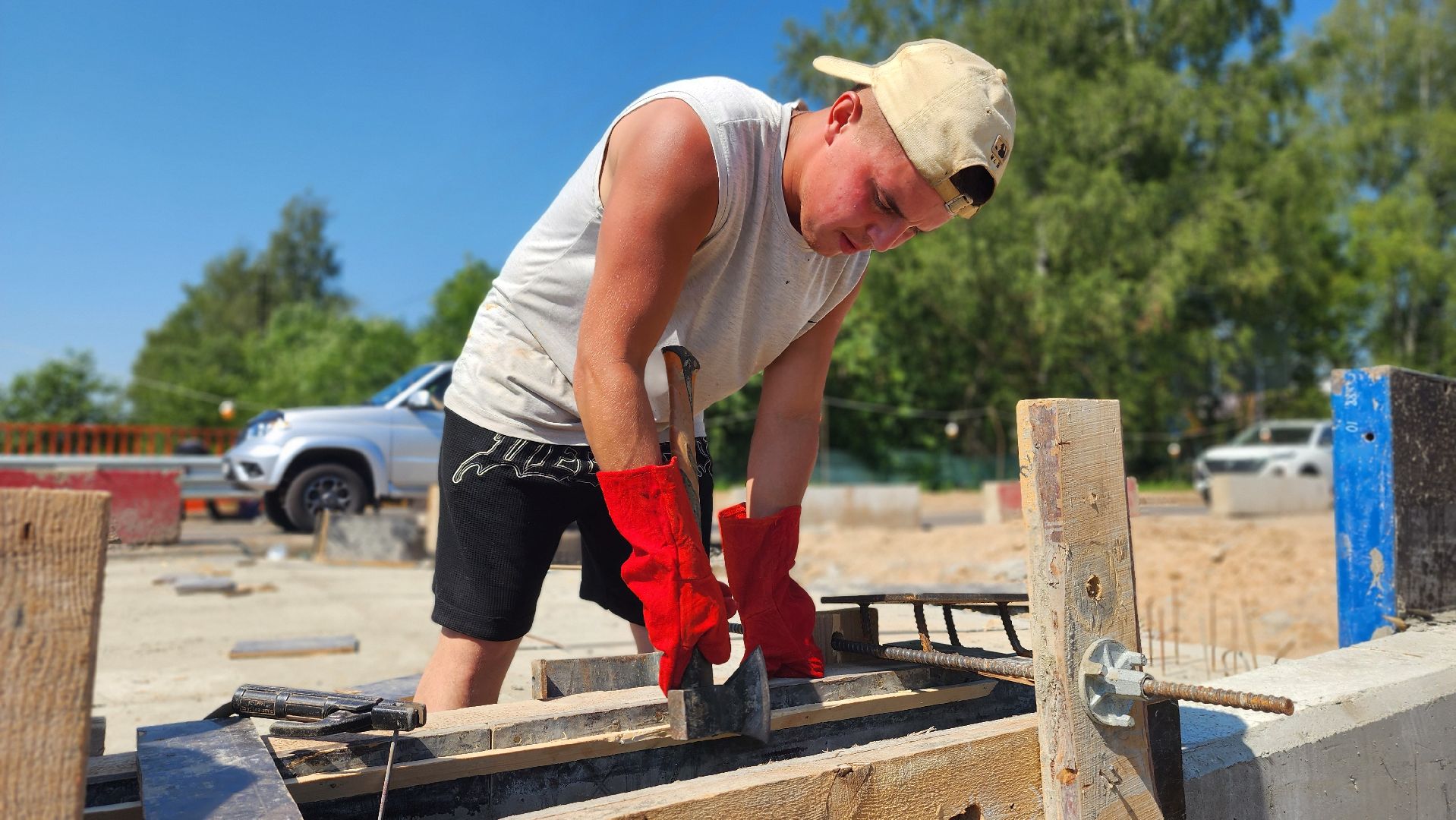 волоколамск, ремонт путепровода,