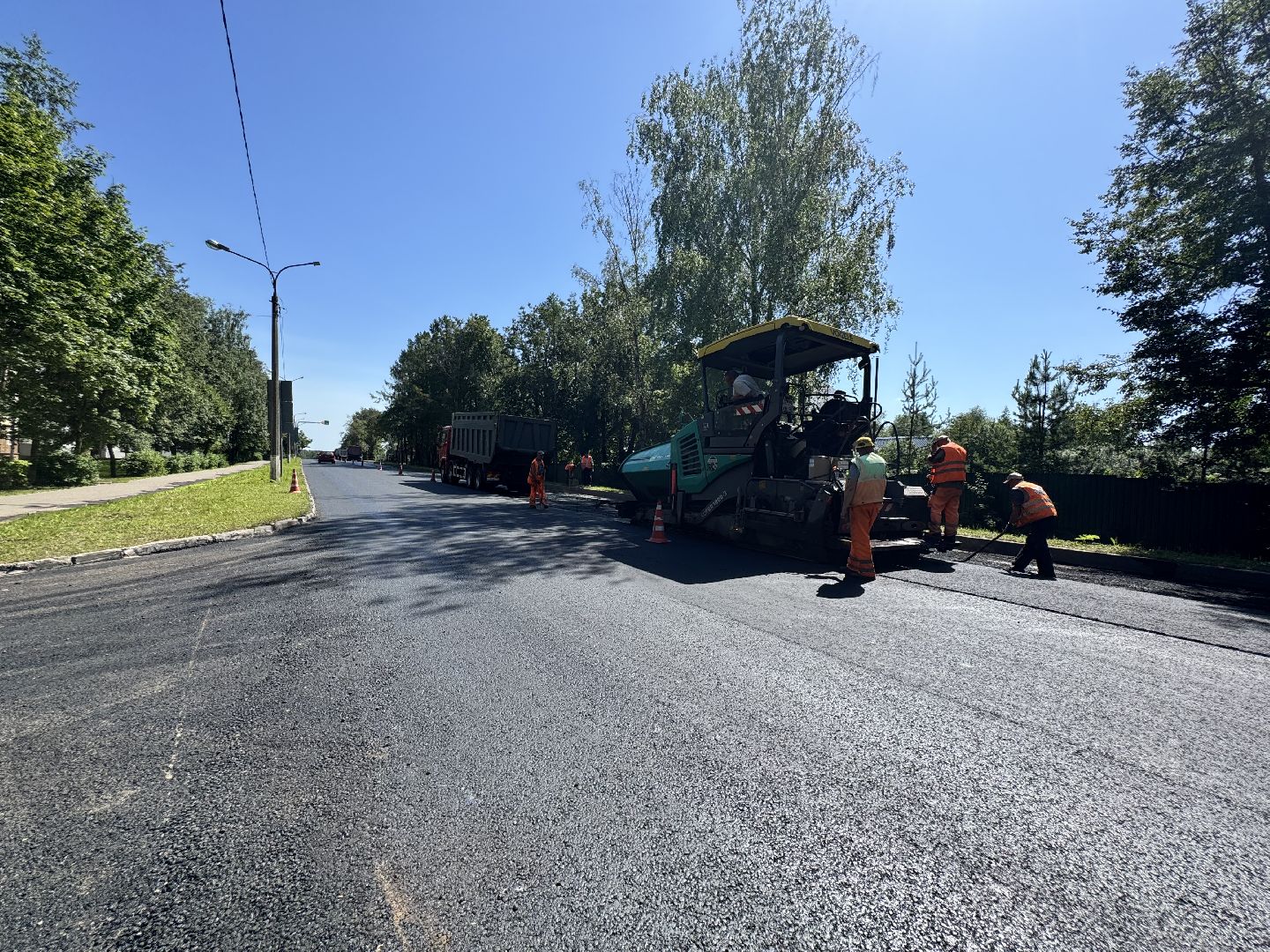 шаховская, ремонт автомобильных дорог, дороги,