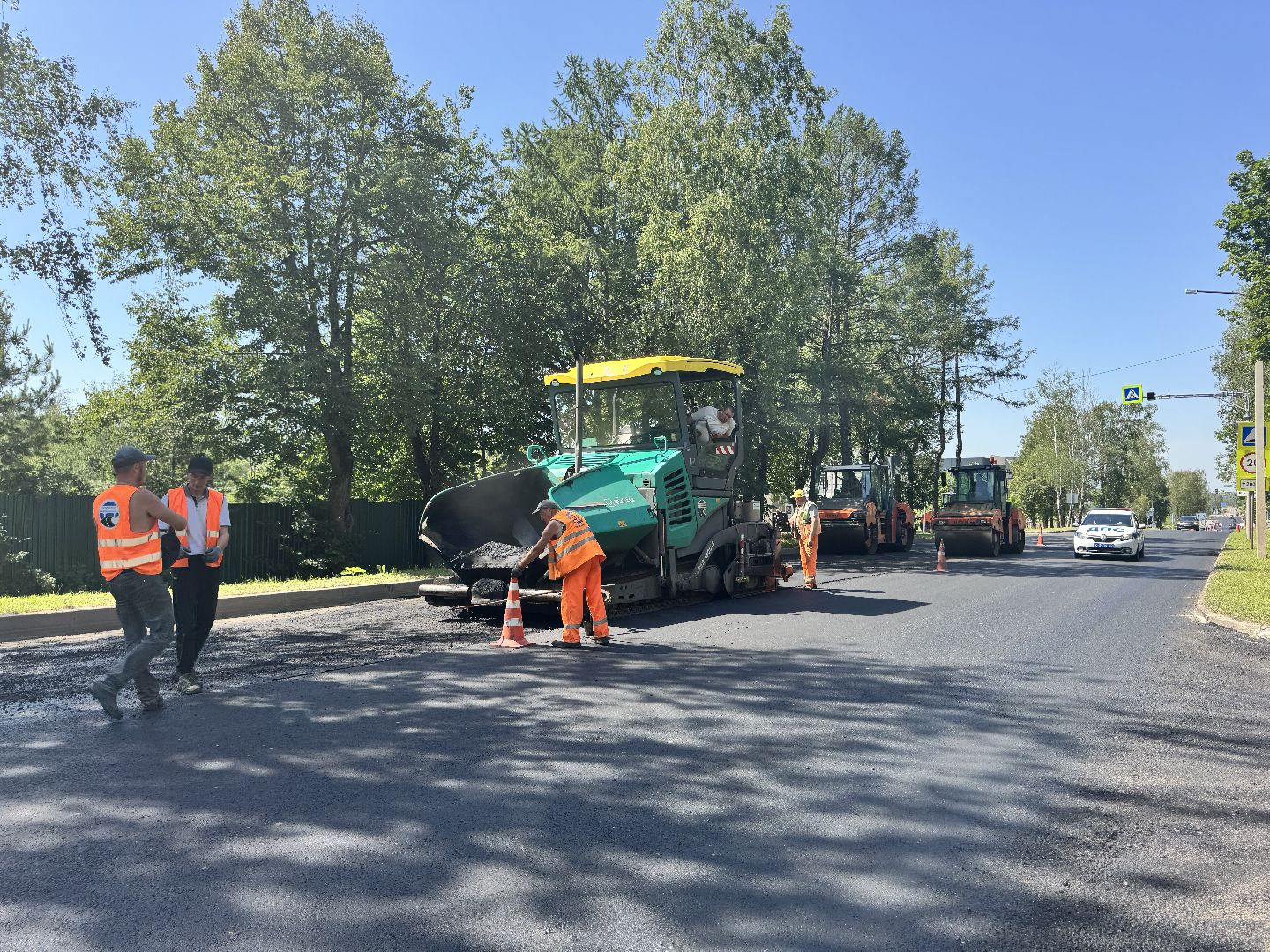 шаховская, ремонт автомобильных дорог, дороги,
