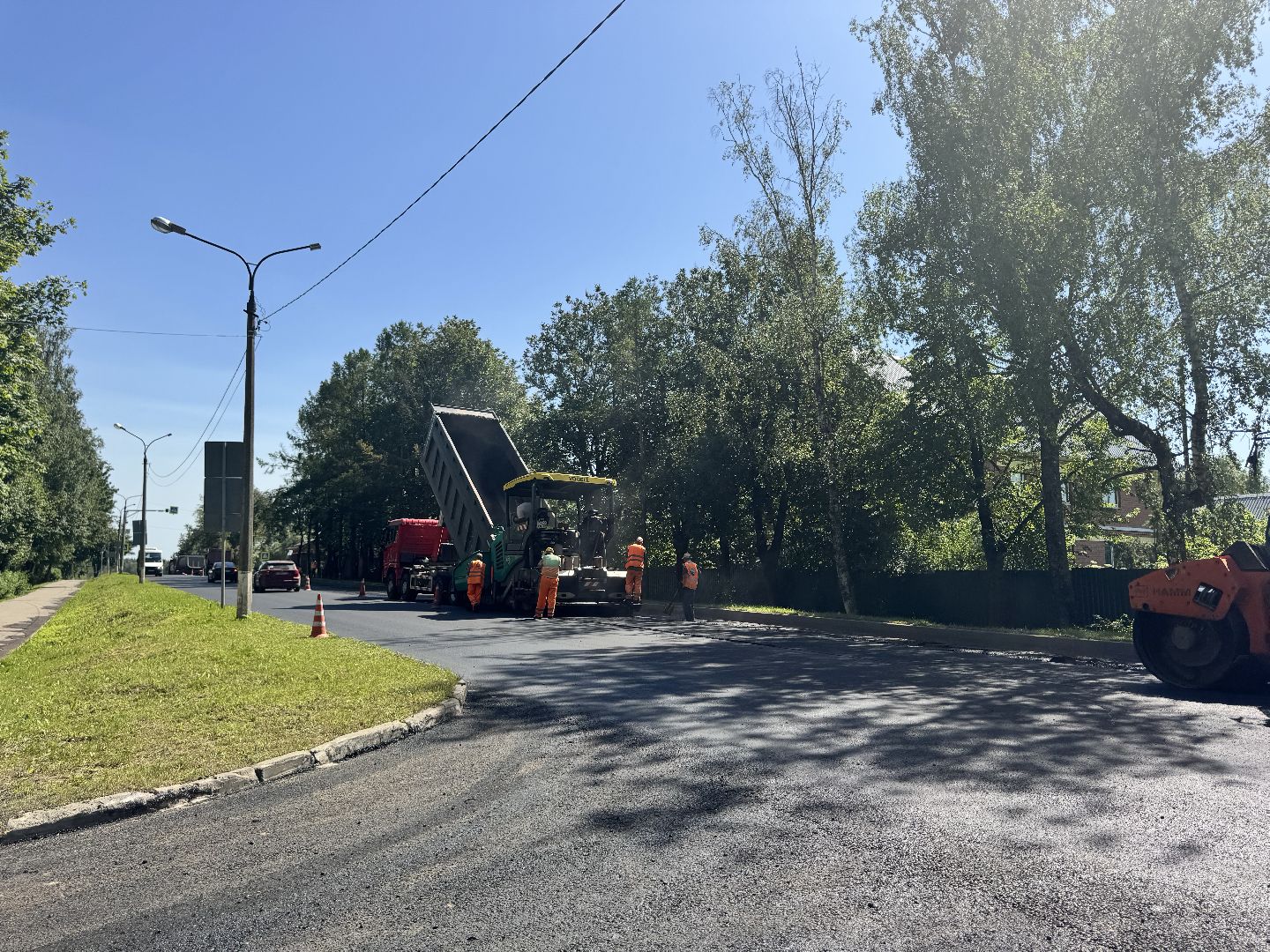 шаховская, ремонт автомобильных дорог, дороги,