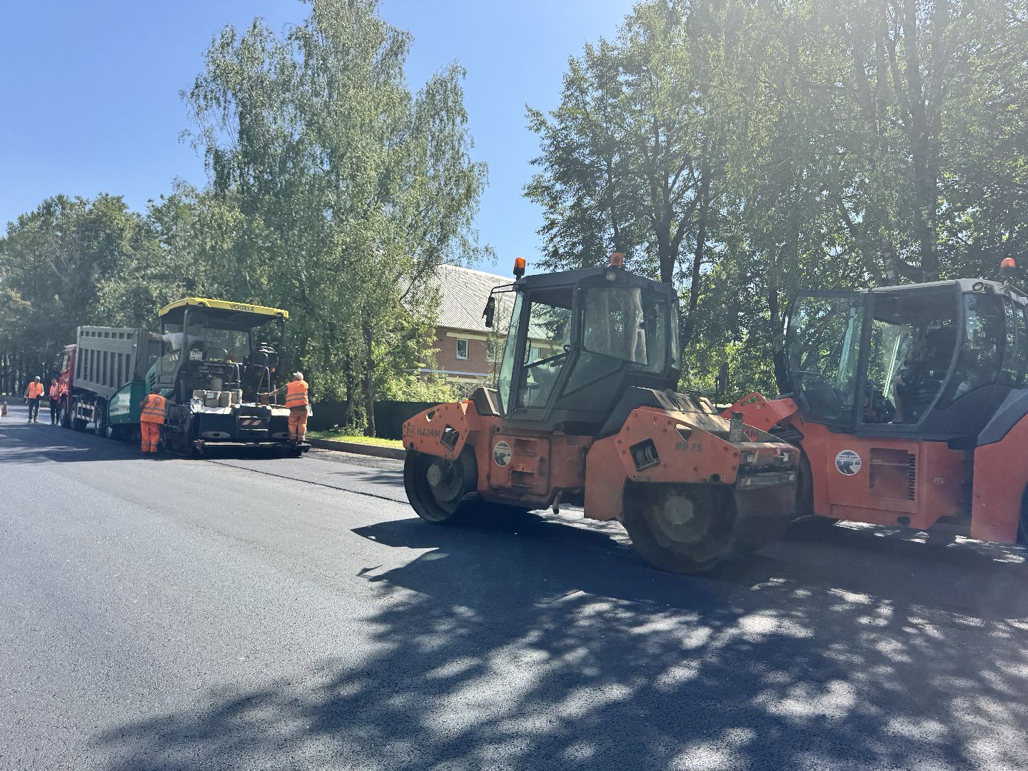 шаховская, ремонт автомобильных дорог, дороги,