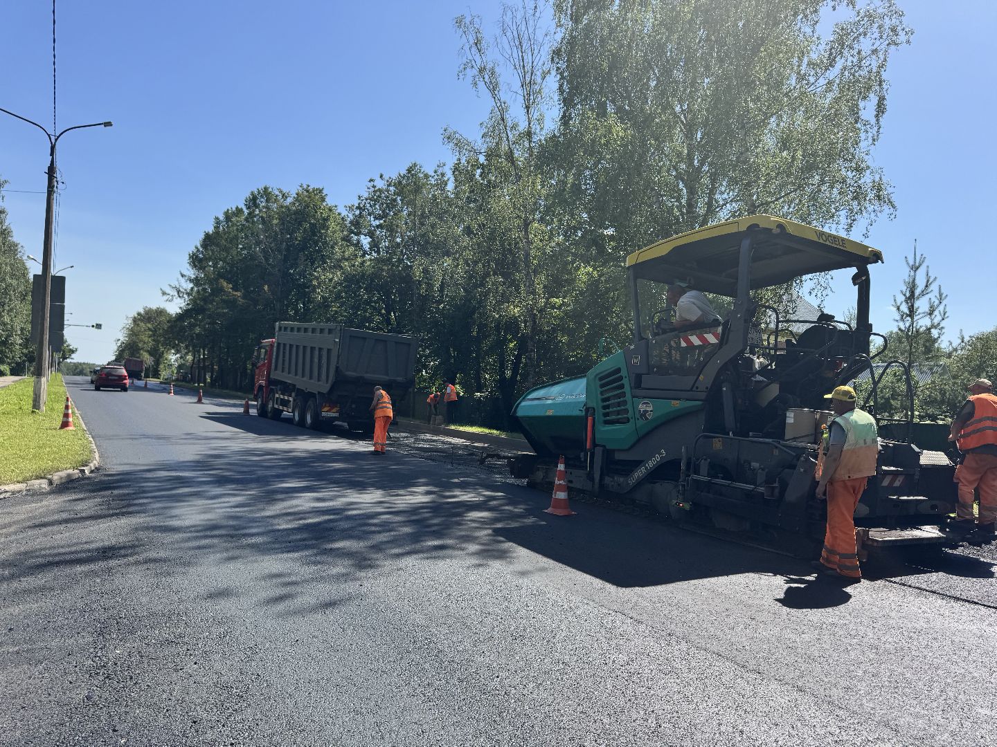 шаховская, ремонт автомобильных дорог, дороги,