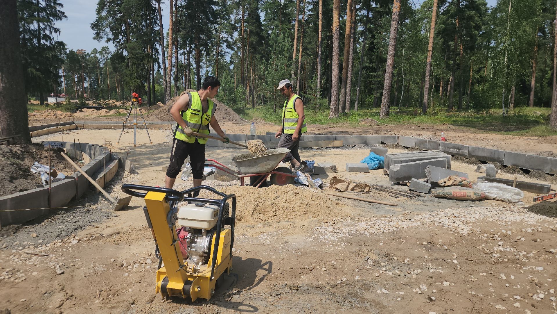 благоустройство 2025, парковский лес, орехово-зуево,