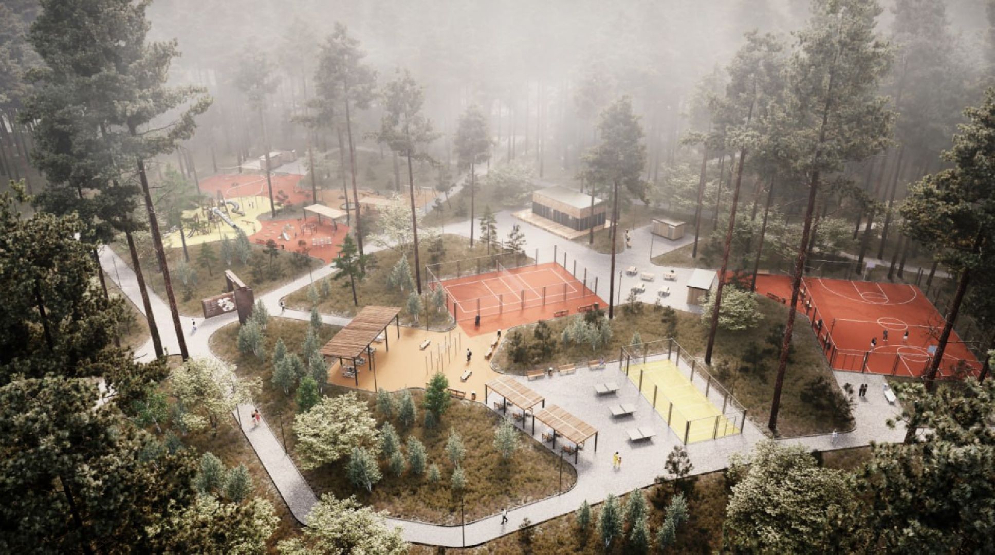 благоустройство 2025, парковский лес, орехово-зуево,