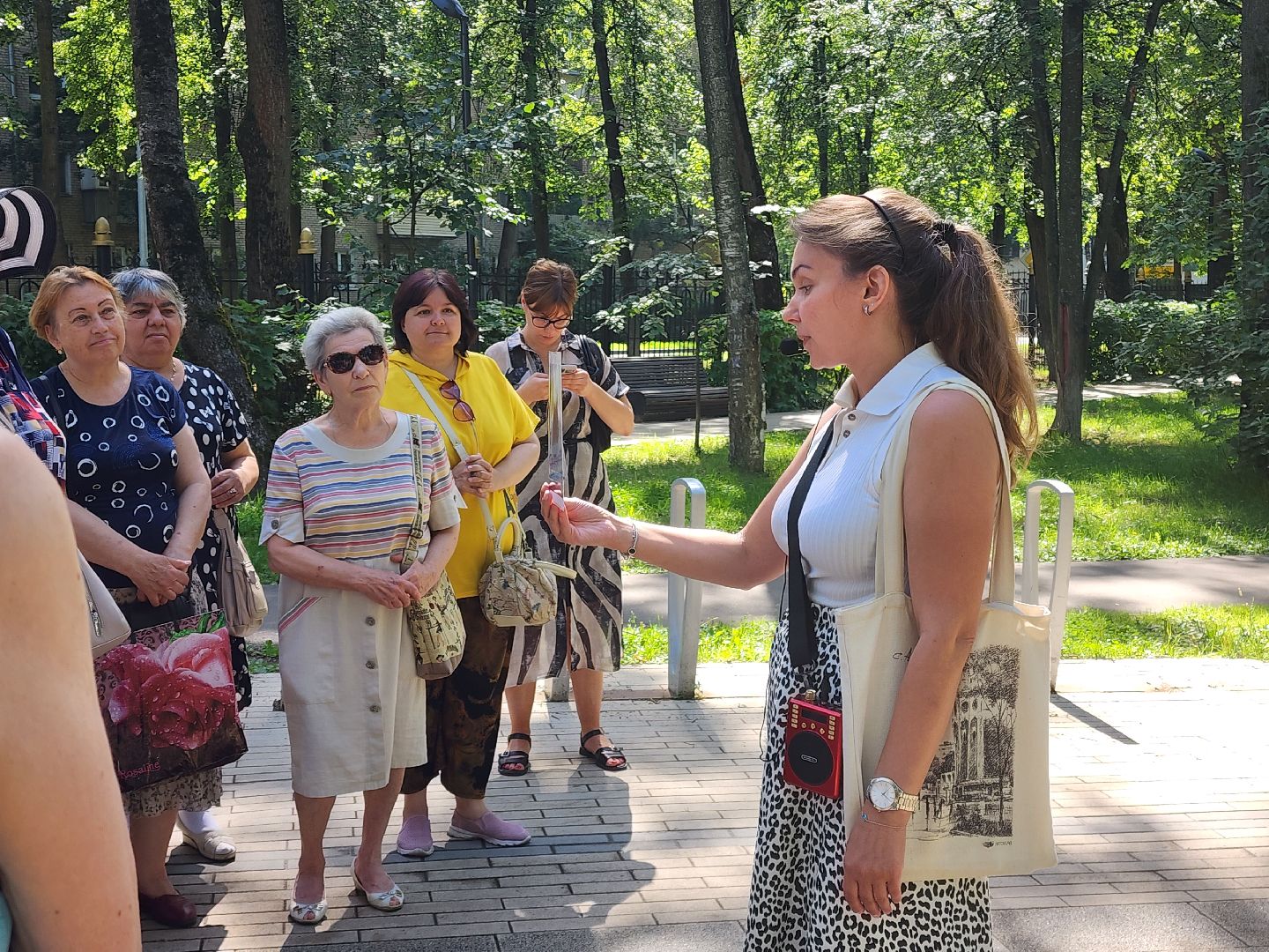 пушкино, центральный парк культуры и отдыха, активное долголетие, Экскурсия ,