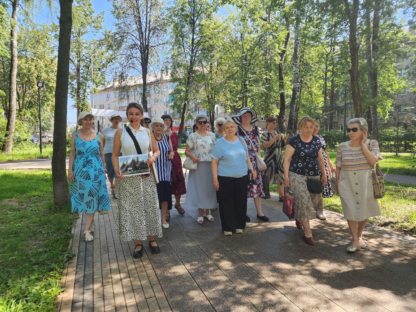 пушкино, центральный парк культуры и отдыха, активное долголетие, Экскурсия ,