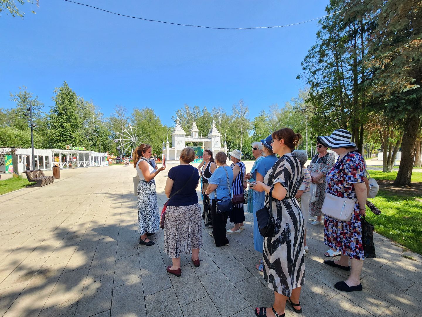 пушкино, центральный парк культуры и отдыха, активное долголетие, Экскурсия ,