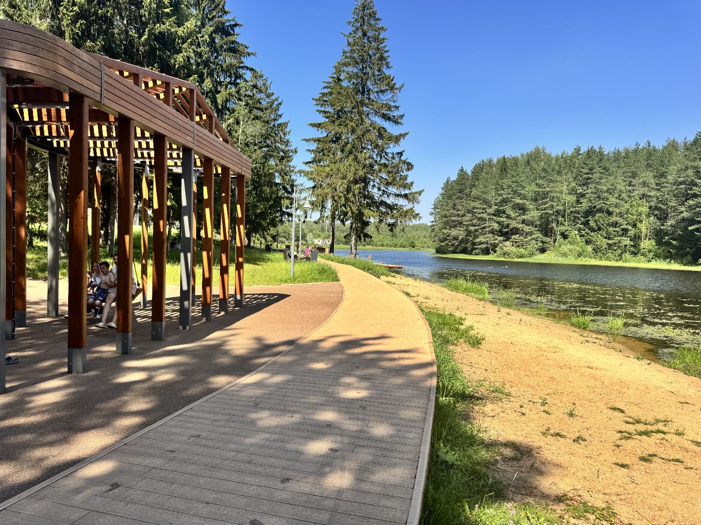 шаховская, плотина, пляж,