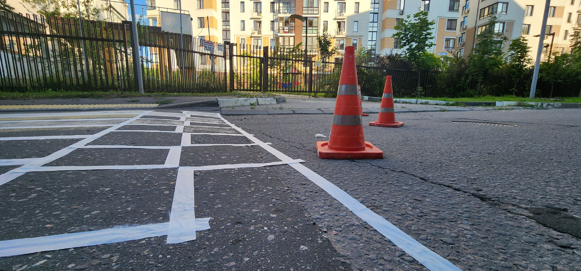 Химки, Дороги , Разметка,