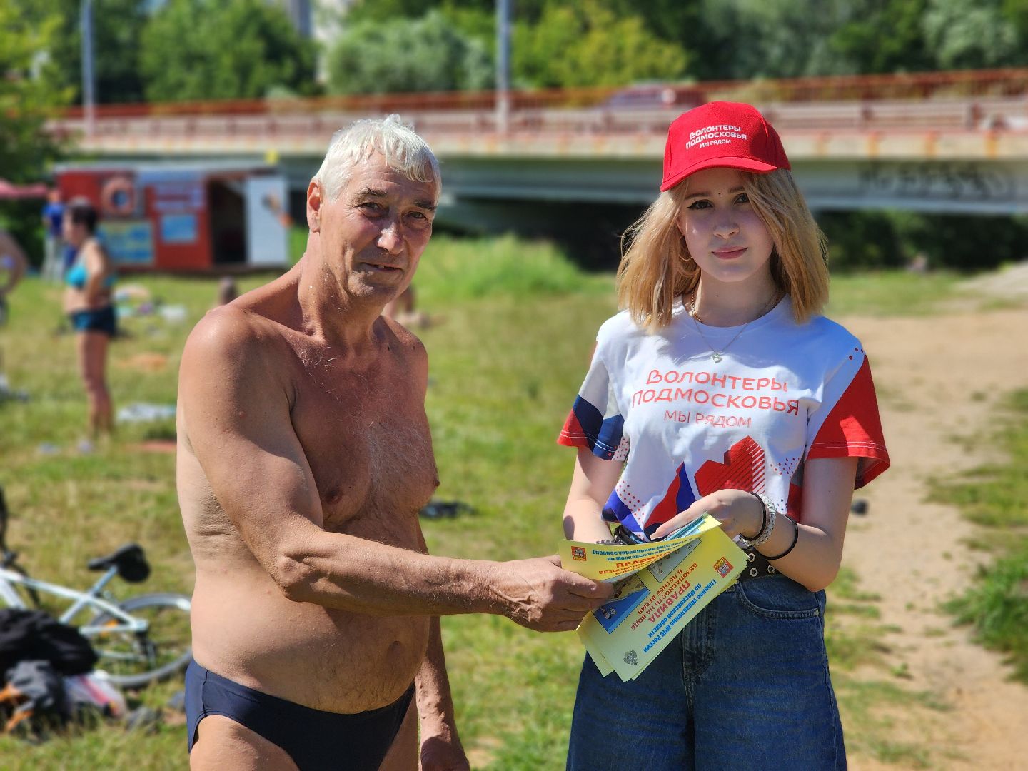 королёв, безопасность на воде, шапкин мост, река клязьма,