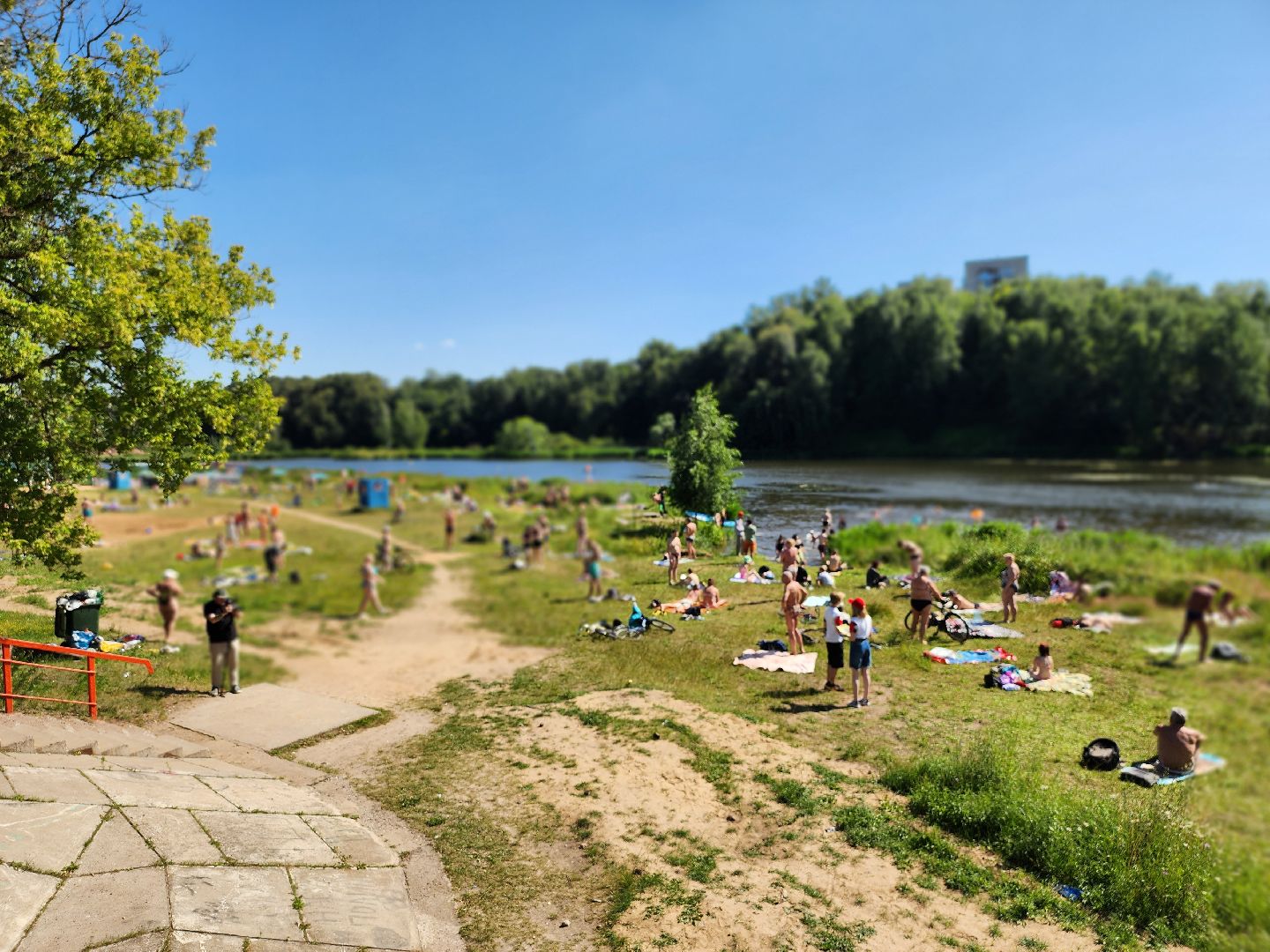 королёв, безопасность на воде, шапкин мост, река клязьма,
