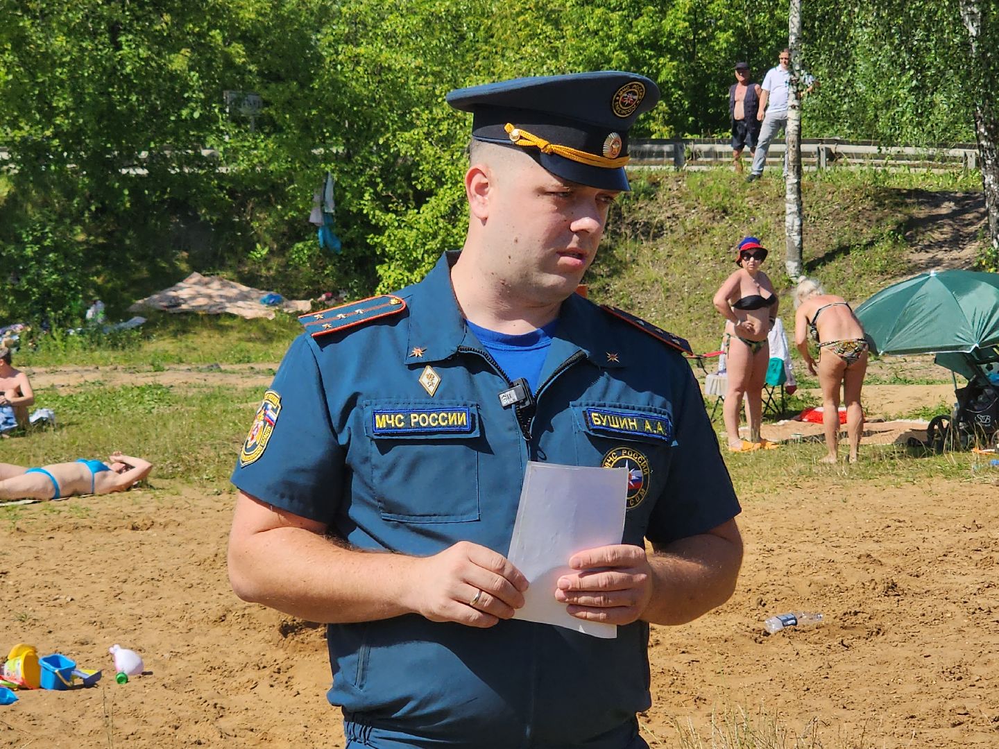 королёв, безопасность на воде, шапкин мост, река клязьма,