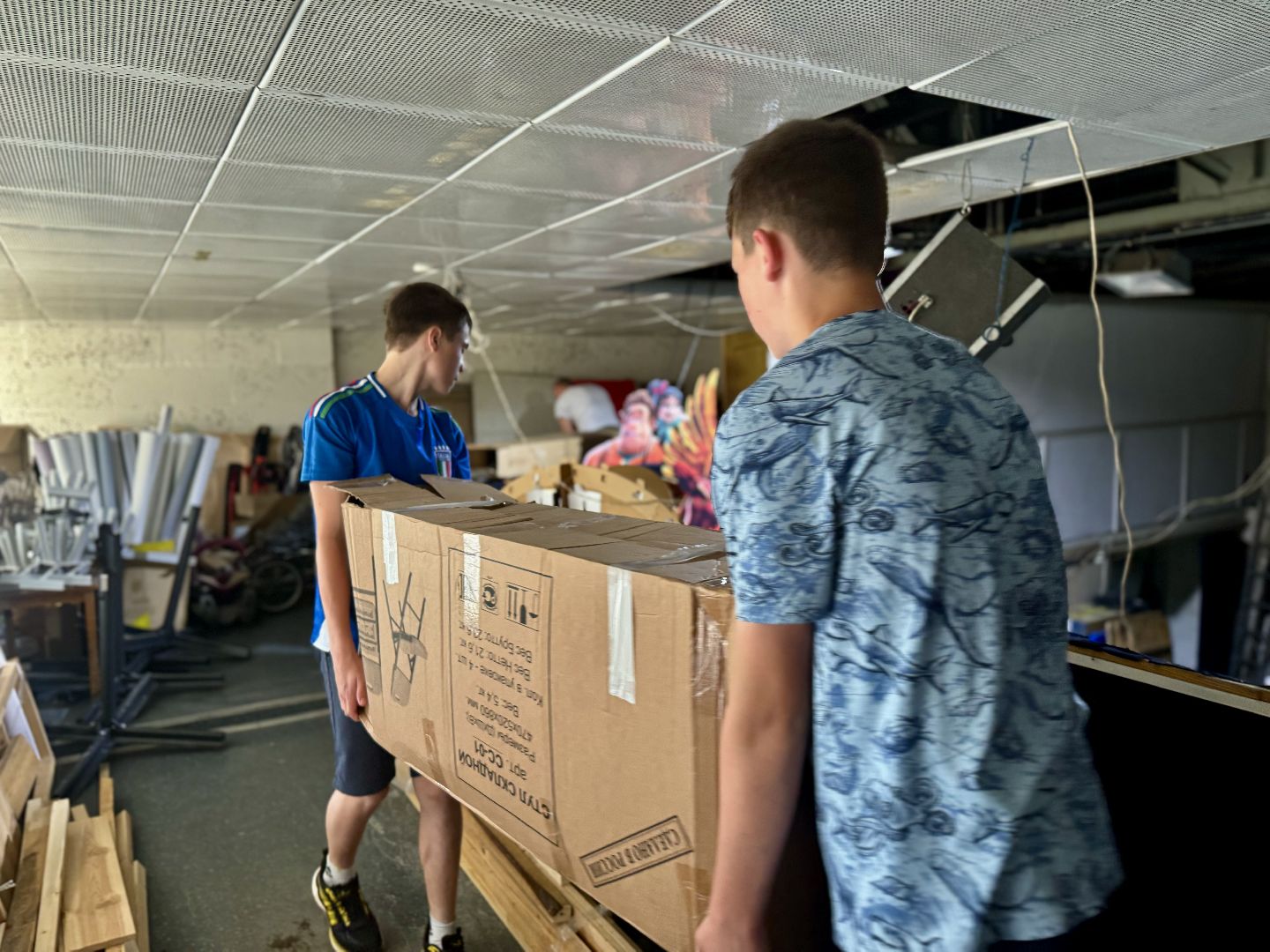 трудовые бригады, подростки , ленинский городской округ,