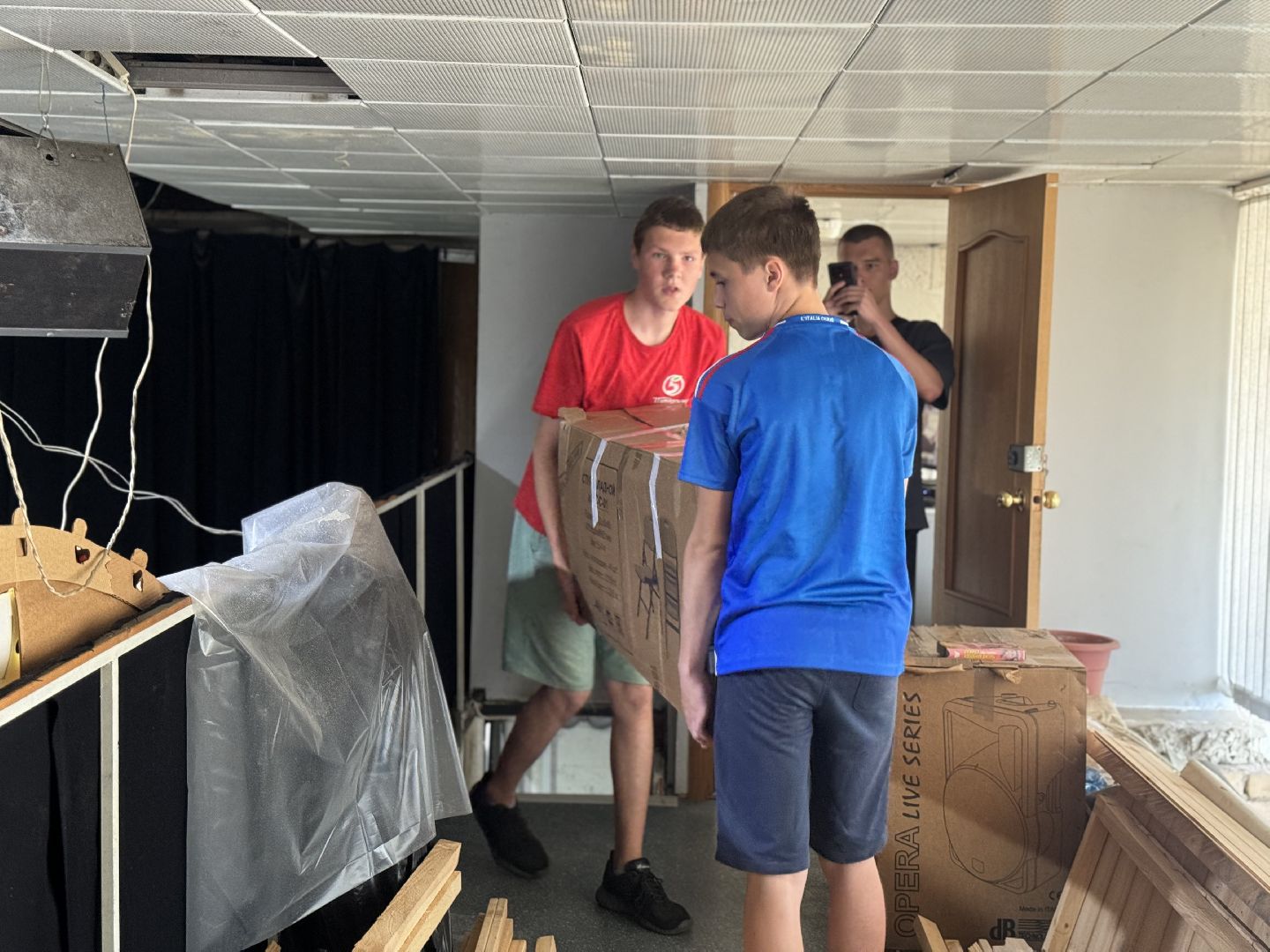 трудовые бригады, подростки , ленинский городской округ,