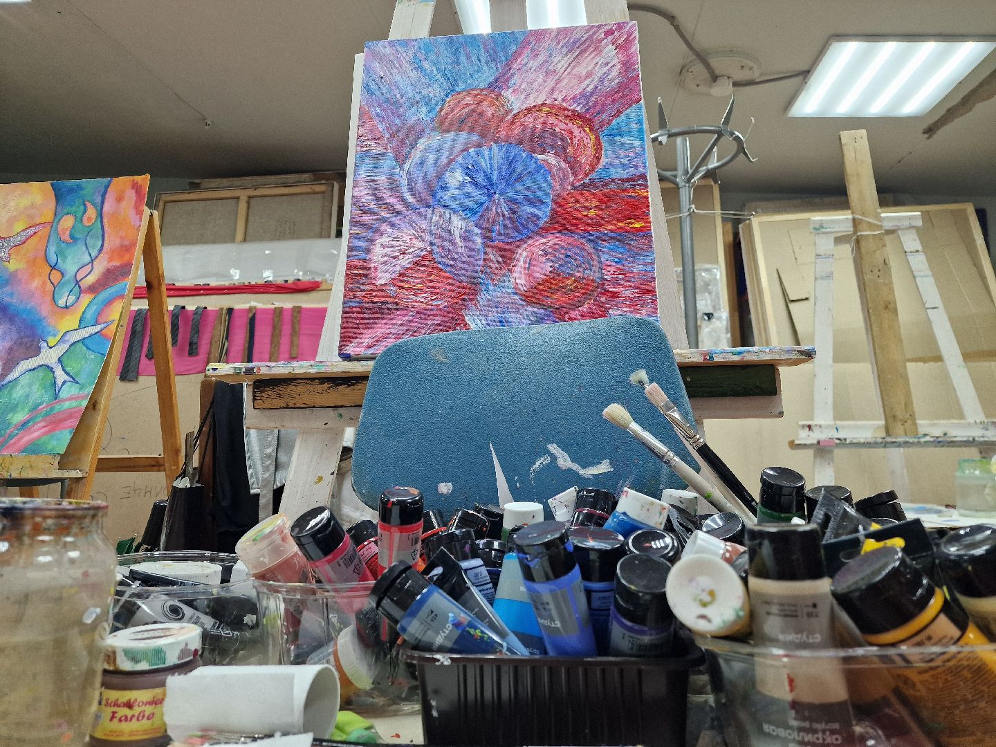 дубна, художникШмагин, ДКОктябрьДубна,