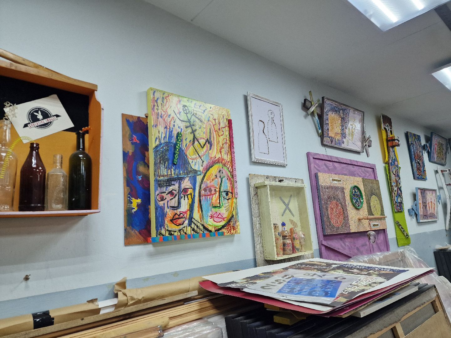 дубна, художникШмагин, ДКОктябрьДубна,