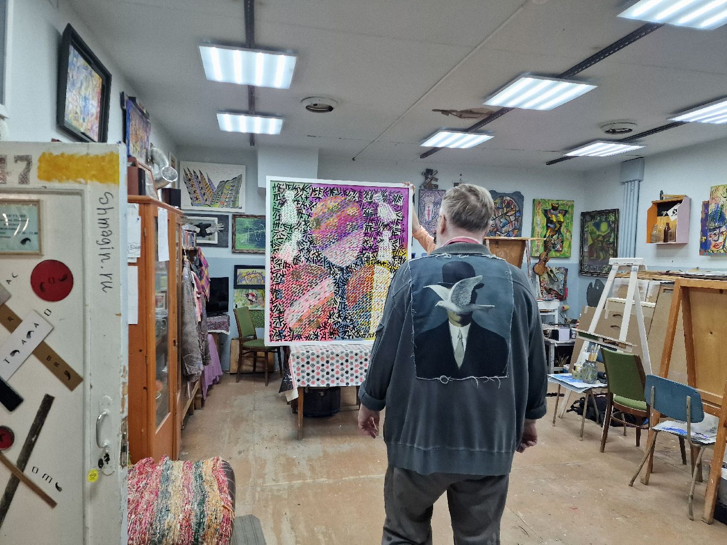 дубна, художникШмагин, ДКОктябрьДубна,