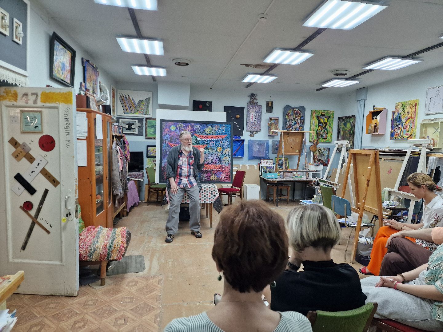 дубна, художникШмагин, ДКОктябрьДубна,