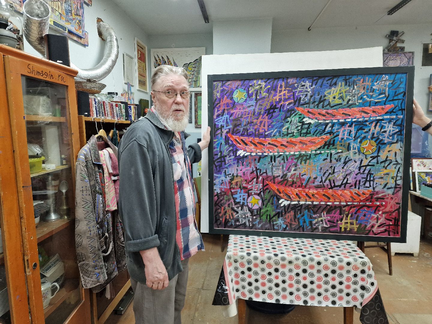 дубна, художникШмагин, ДКОктябрьДубна,