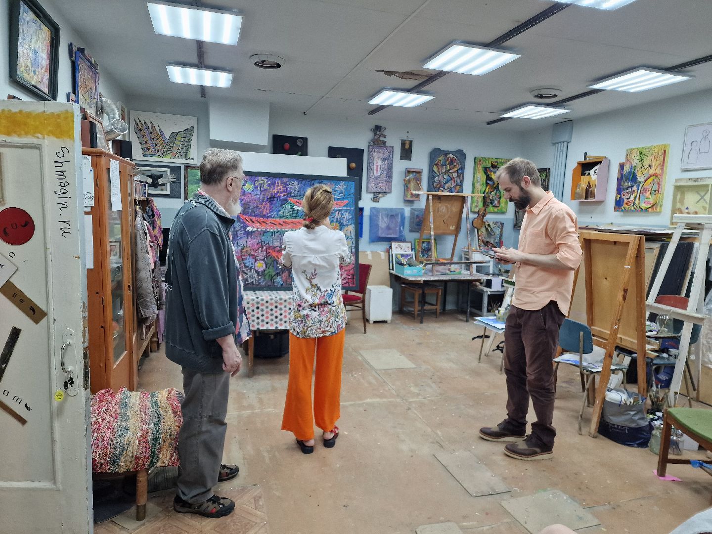 дубна, художникШмагин, ДКОктябрьДубна,