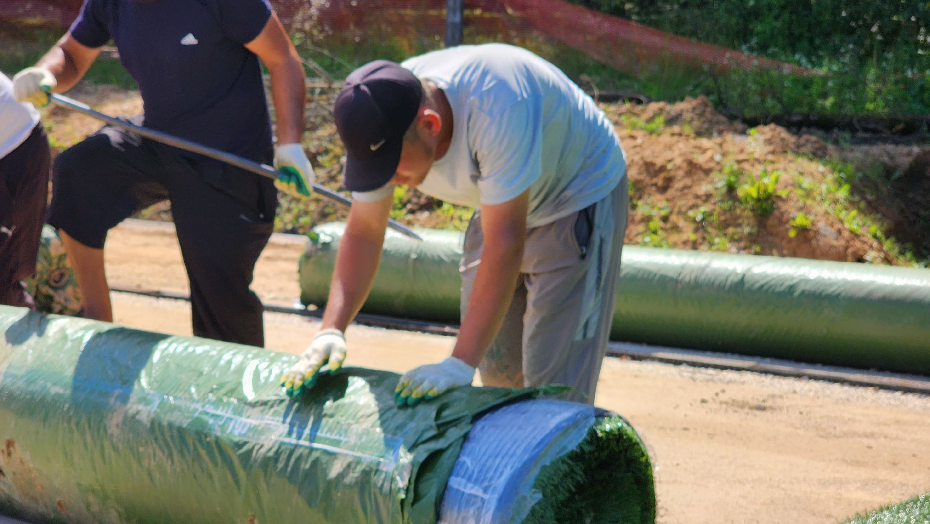 волоколамск, ремонт стадиона, искусственная трава,
