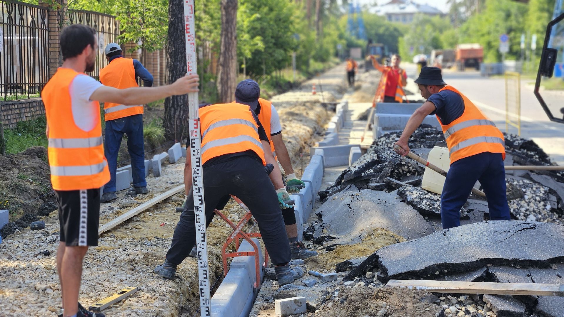 ремонт дороги, жуковский, транспорт,