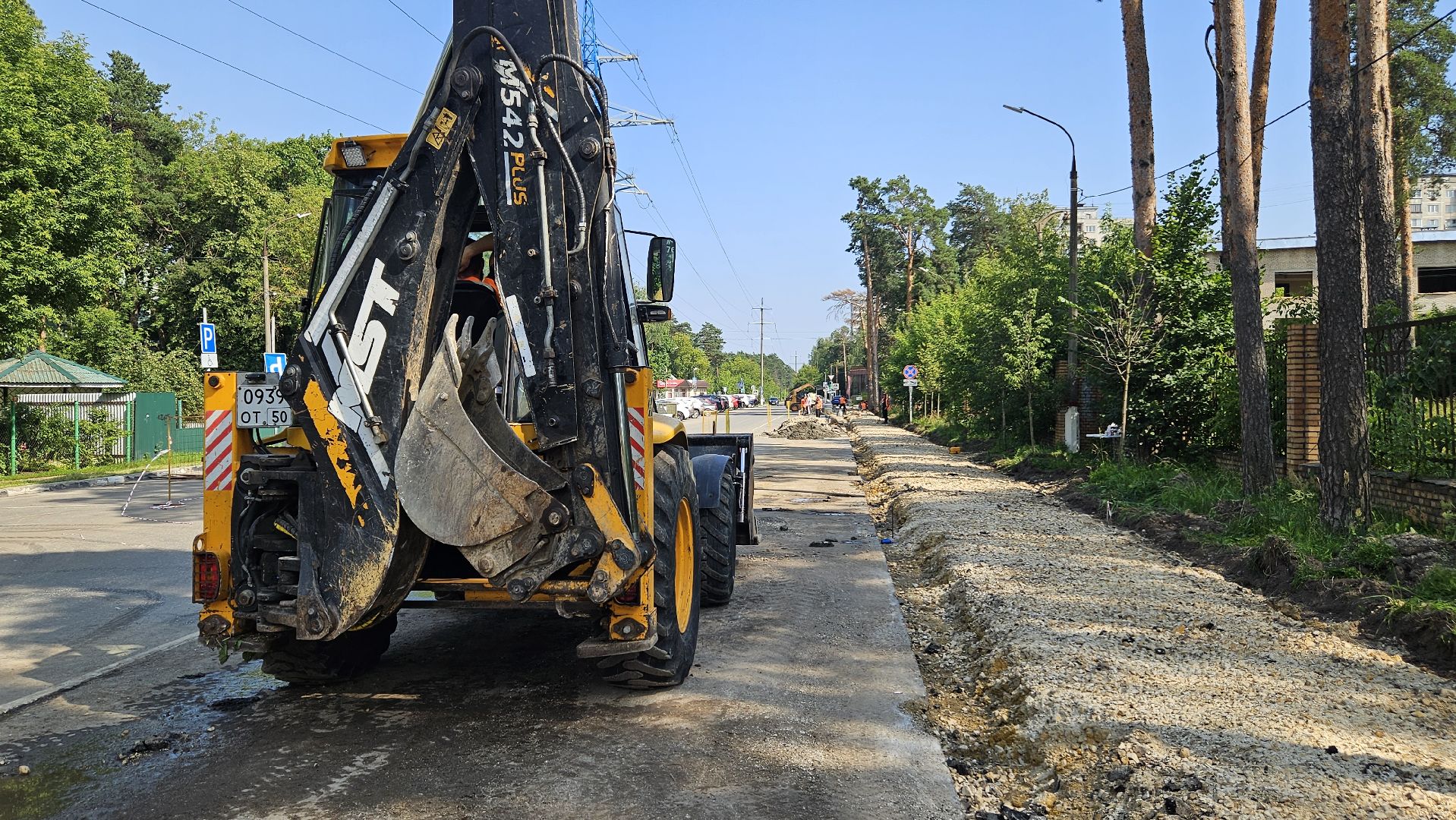 ремонт дороги, жуковский, транспорт,