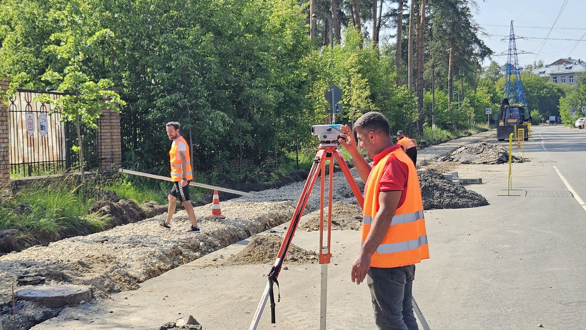 ремонт дороги, жуковский, транспорт,