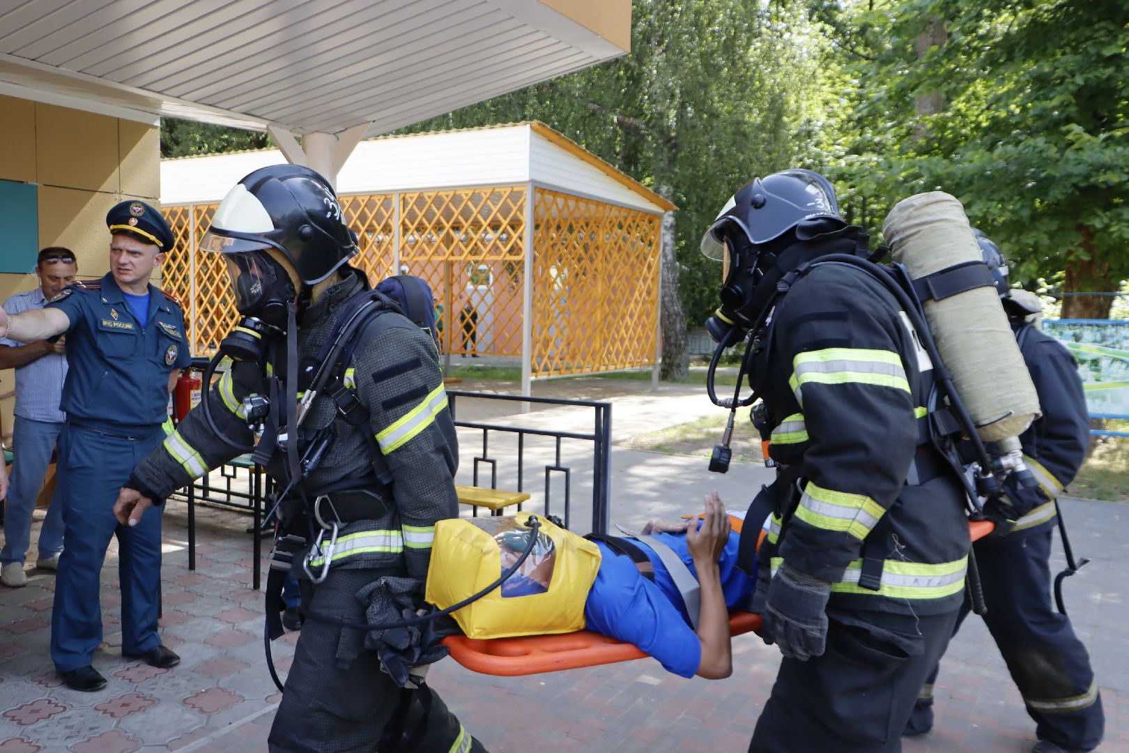 зарайск, детский отдых, дол осетр, пожарная безопасность, безопасность детей , мчс,