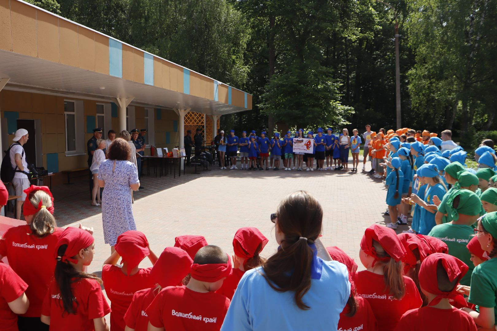 зарайск, детский отдых, дол осетр, пожарная безопасность, безопасность детей , мчс,