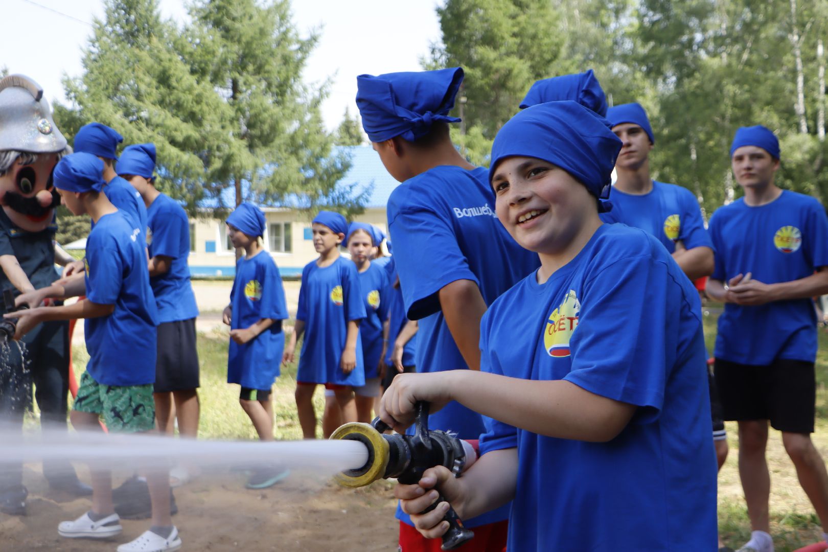 зарайск, детский отдых, дол осетр, пожарная безопасность, безопасность детей , мчс,