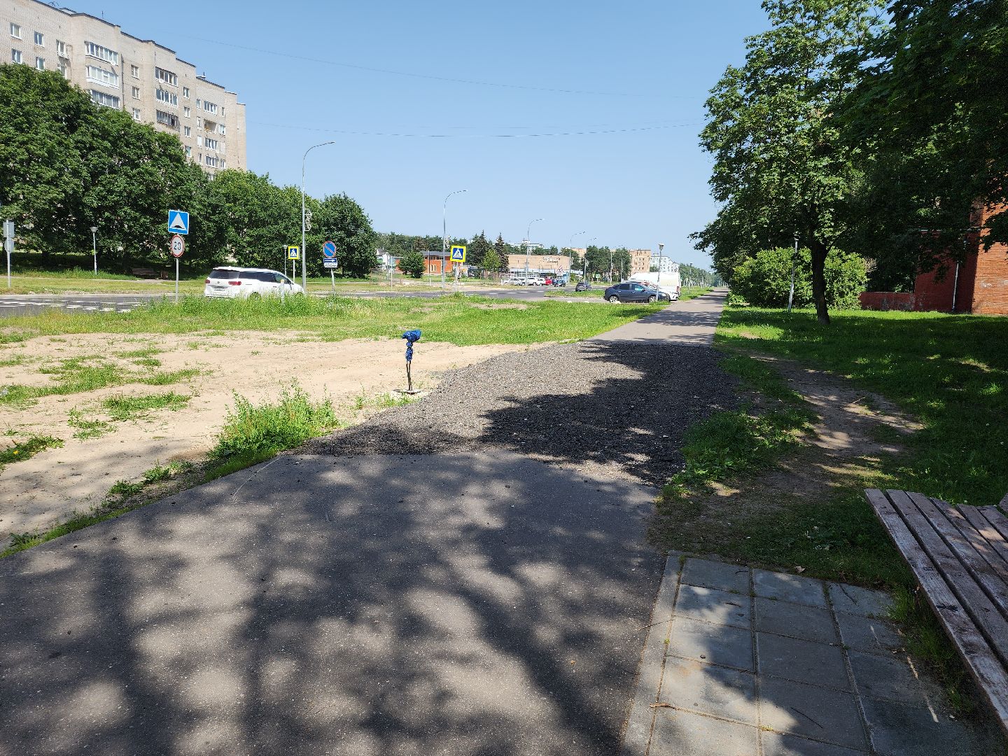 Черноголовка, Выездная администрация, Ремонт дороги,