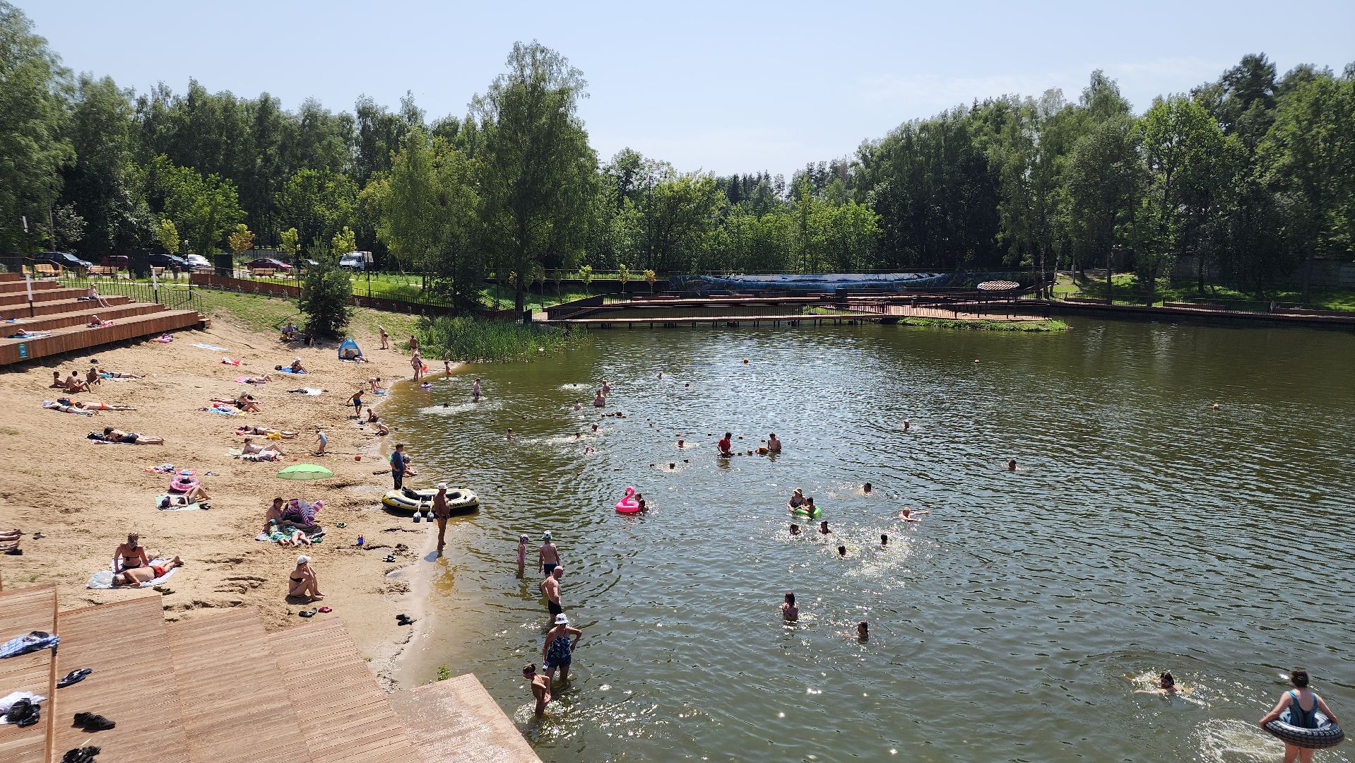 рыбаки, рыбалка, лосино-петровский, водоём,